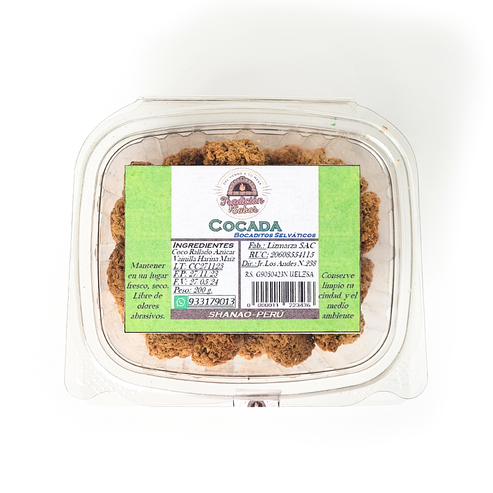 Cocadas 200gr – Tradición y Sabor