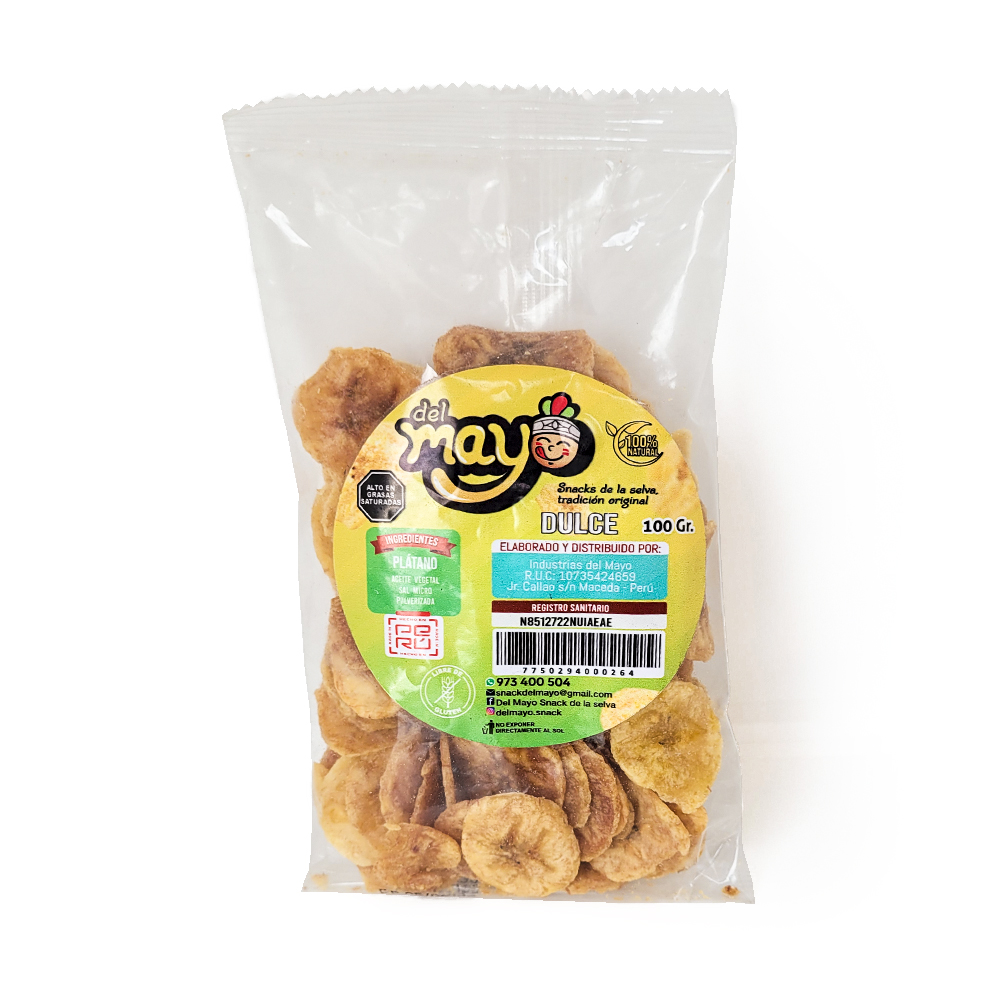 Chifle Dulce 100gr – Del Mayo