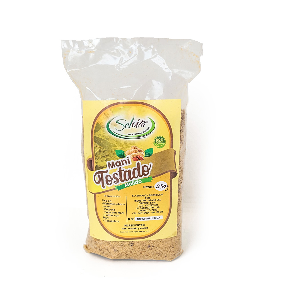 Maní tostado 250gr – Selvita