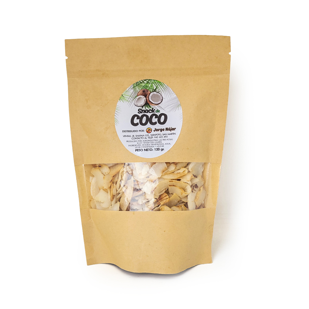 Snack de coco 120gr