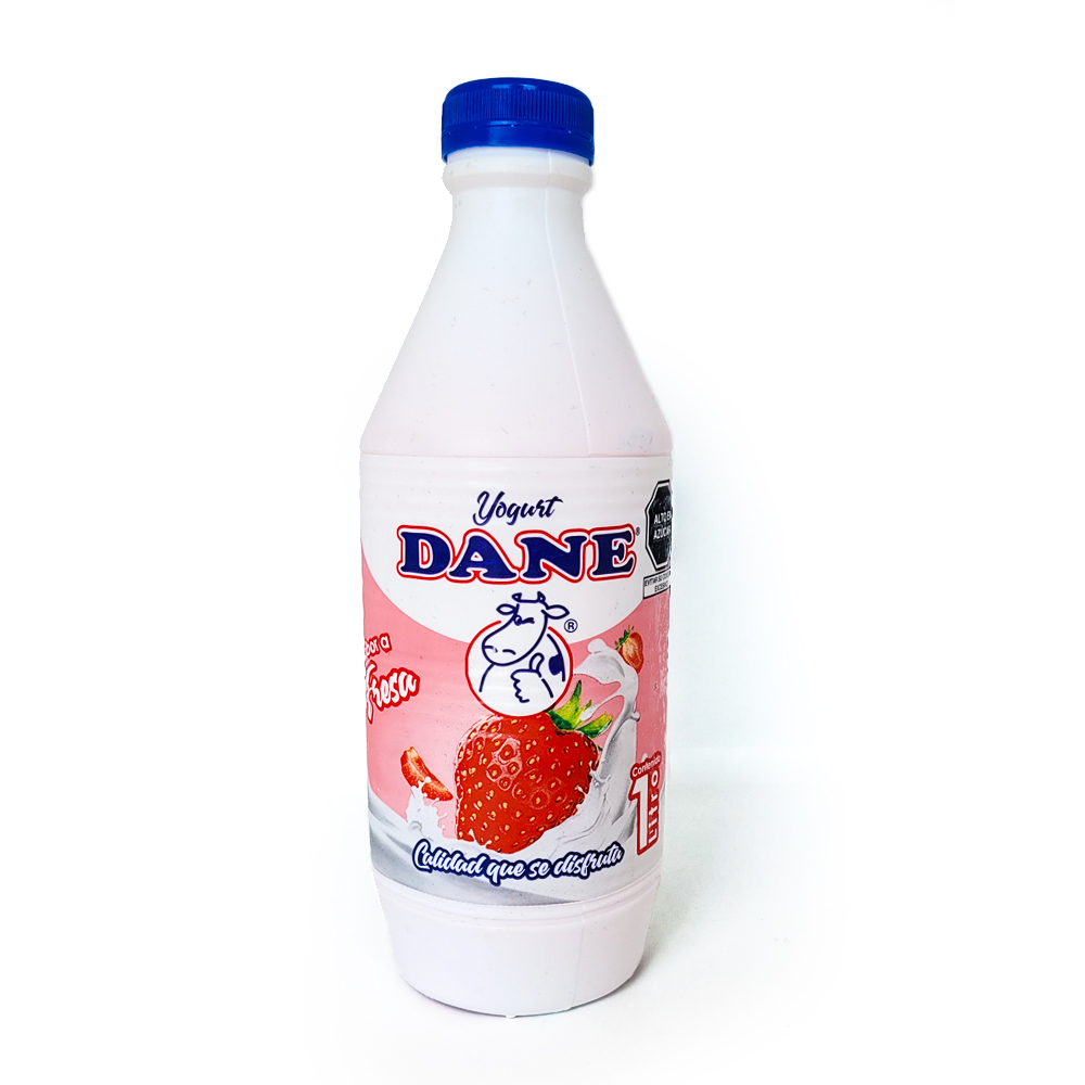 Yogurt sabor Fresa 1L – Dane